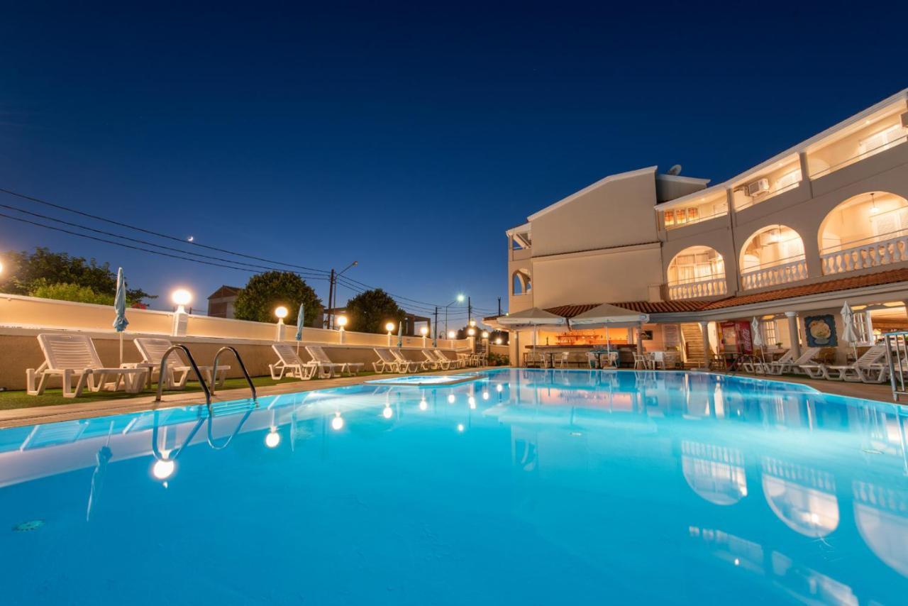 Aphrodite Beachfront Hotel By Konnect, Roda Exterior photo