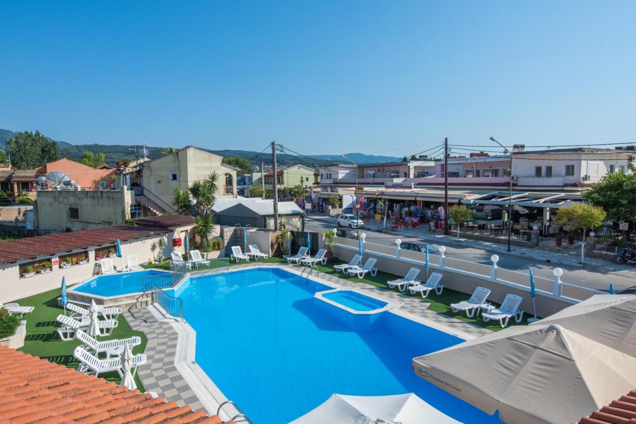 Aphrodite Beachfront Hotel By Konnect, Roda Exterior photo