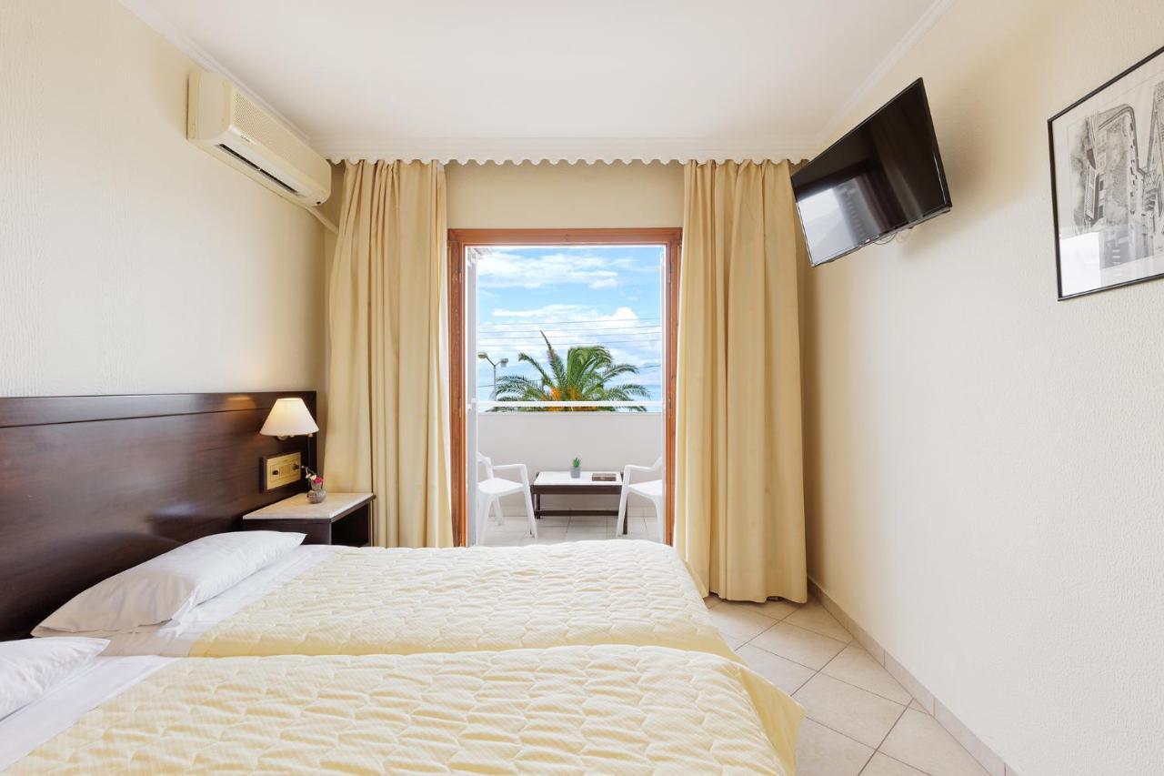 Aphrodite Beachfront Hotel By Konnect, Roda Exterior photo